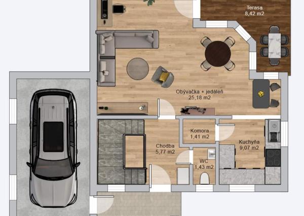 Na PREDAJ 4-izbový rodinný dom v srdci Vajnor (so znaleckým posudkom)