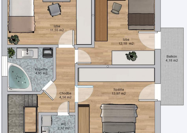 Na PREDAJ 4-izbový rodinný dom v srdci Vajnor (so znaleckým posudkom)