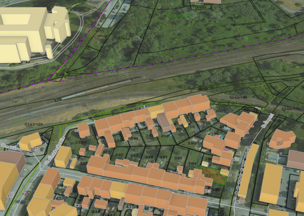 Posledný voľný pozemok v lukratívnej štvrti na stavbu domu