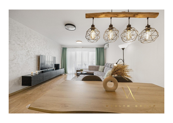 REZERVOVANÉ Senec (časť Senec Gardens) – na predaj novostavba 2 izbového nadšandardného bytu s parkovacím státim, loggiou a vlastným kúrením