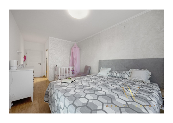 REZERVOVANÉ Senec (časť Senec Gardens) – na predaj novostavba 2 izbového nadšandardného bytu s parkovacím státim, loggiou a vlastným kúrením