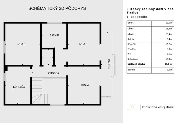 REZERVOVANÉ 5-izbový Rodinný Dom Na predaj - Trstice