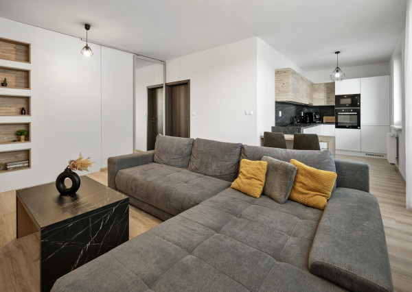 Krásny moderný 2-izbový byt v novostavbe s parkovacím státim na predaj – Slovenský Grob