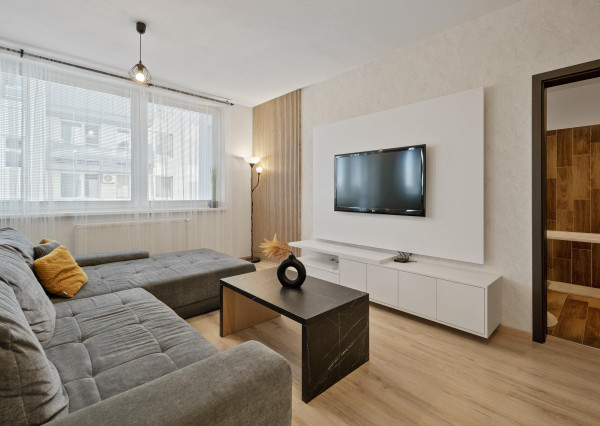 Krásny moderný 2-izbový byt v novostavbe s parkovacím státim na predaj – Slovenský Grob