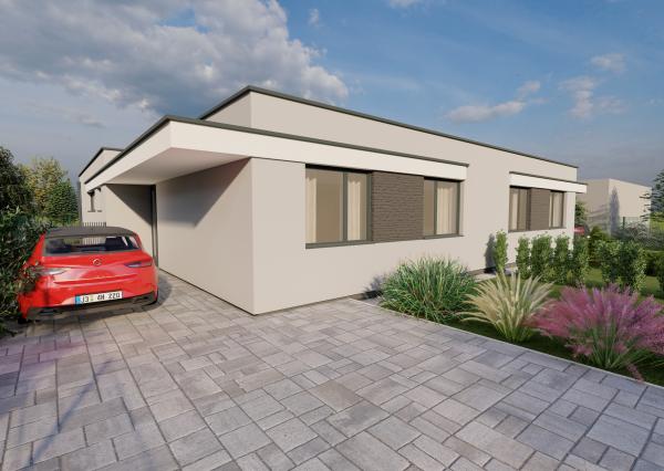 REZERVOVANÉ - Na predaj moderný 4-izbový rodinný dom s tepelným čerpadlom v obci Jablonec