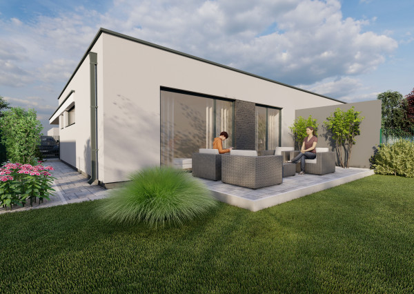 REZERVOVANÉ - Na predaj moderný 4-izbový rodinný dom s tepelným čerpadlom v obci Jablonec