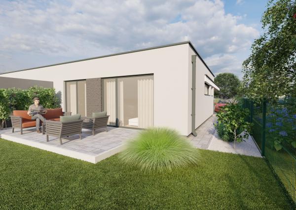 REZERVOVANÉ - Na predaj moderný 4-izbový rodinný dom s tepelným čerpadlom v obci Jablonec