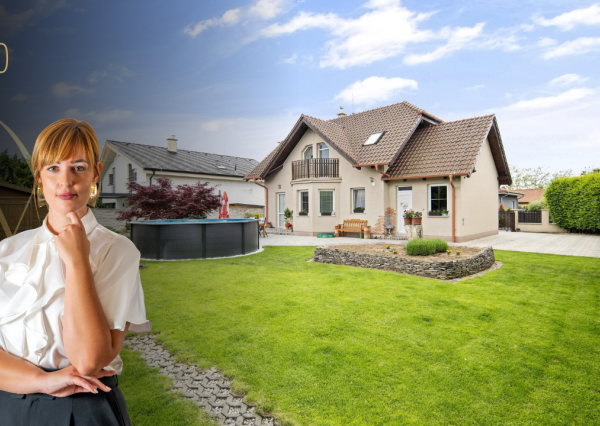 Priestranný  5-izbový rodinný dom s garážou a krásnym pozemkom na predaj, Senec