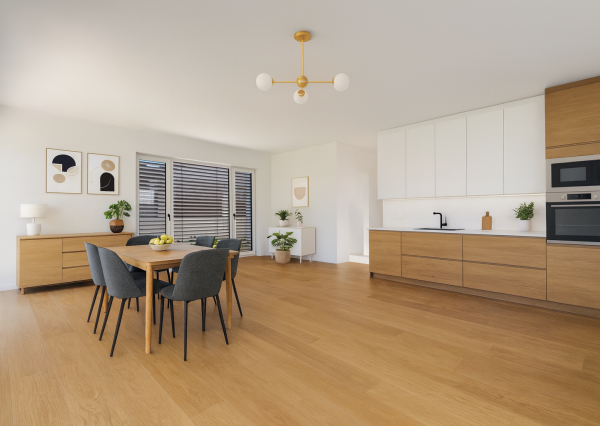 Tureň, okr. Senec – NA PREDAJ NOVOSTAVBA –  tehlový 4 izbový, samostatne stojací, nízkoenergetický rodinný dom