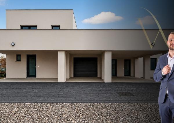 Na predaj 4-izbová novostavba s garážou v obci Veľký Grob