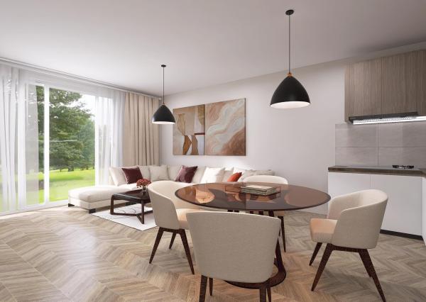 Na predaj 4-izbová novostavba s tepelným čerpadlom v obci Kráľová pri Senci