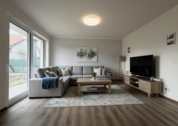 Na predaj moderný 4-izbový bungalov v obci Príbovce - hneď k nasťahovaniu