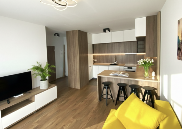 ŠTÝLOVÝ 2-IZBOVÝ BYT V NOVOSTAVBE S PARKOVANÍM