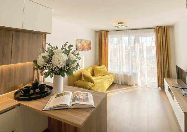 Slnečný 2-izbový byt v novostavbe s parkovaním