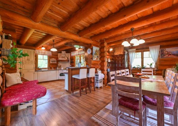 Luxusný nízkoenergetický zrub Podzámčok pri Zvolene – súkromie, príroda a pozemok 11 000 m²