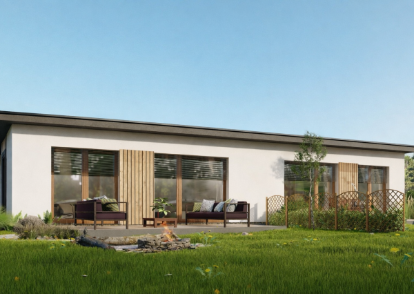 Na predaj dva praktické moderné 4-izbové domy v slepej uličke v obci Voderady