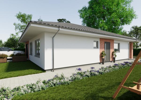 Na predaj nadštandardný moderný 4-izbový rodinný dom s garážou a tepelným čerpadlom, Hrubá Borša