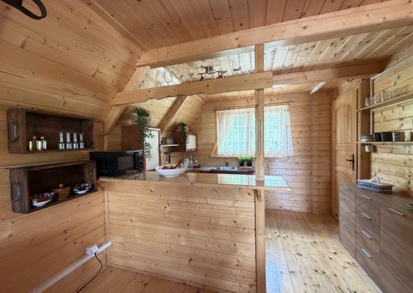 Záhradný dom vhodný na celoročné bývanie – Povina