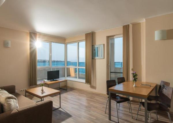 Na predaj apartmán -prvá línia  pri mori - Obzor, Bulharsko