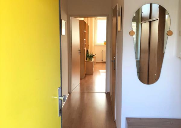 Na PRENÁJOM slnečný 1 izbový byt (44 m2) s veľkým  balkónom, Bratislava Petržalka