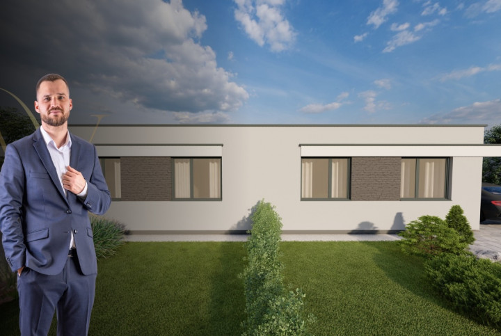 Na predaj moderný 4-izbový rodinný dom s tepelným čerpadlom v obci Jablonec