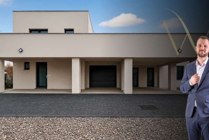 Na predaj 4-izbová novostavba s garážou v obci Veľký Grob