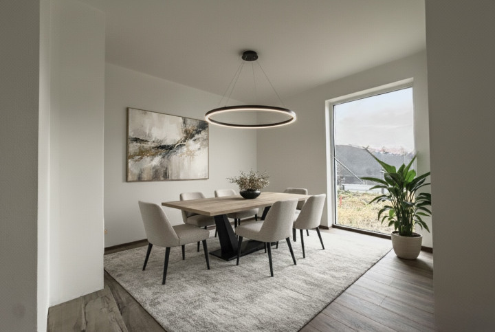 Na predaj moderný 4-izbový bungalov v obci Príbovce - hneď k nasťahovaniu