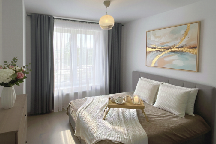 ŠTÝLOVÝ 2-IZBOVÝ BYT V NOVOSTAVBE S PARKOVANÍM