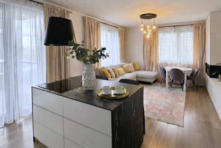 Luxusný 3-izb. byt s garážovým státim v novostavbe EINPARK Residence